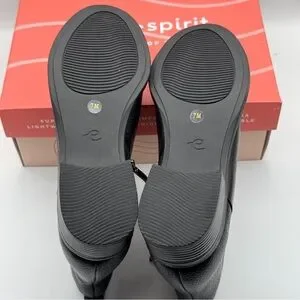 Easy Spirit Womens Black Selarime Leather Chelsea Booties  Easy Spirit Womens Black Selarime Leather Chelsea Booties NEW / Size 12 main image 2